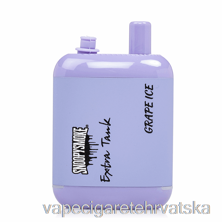 Vape Hrvatska Snoopy Smoke Extra Tank 2 15000 Jednokratni Grožđani Led